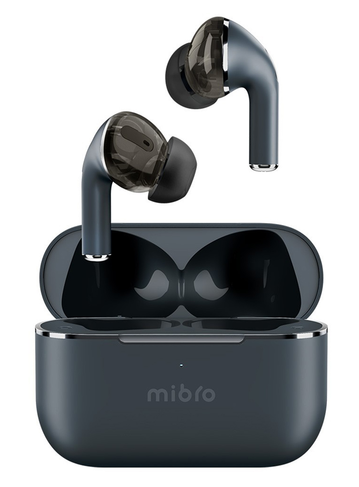 MIBRO earphones με θήκη φόρτισης M1, TWS, ENC, 25/350mAh, μπλε MBR-M1-BL