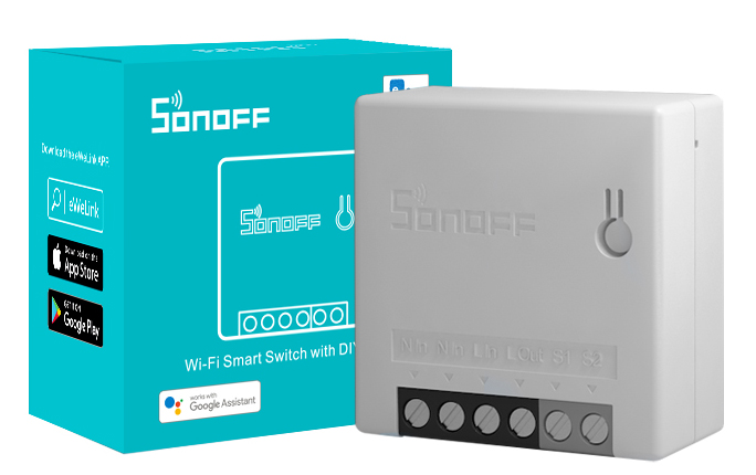 SONOFF Smart διακόπτης MINIR2, two-way, WiFi MINIR2