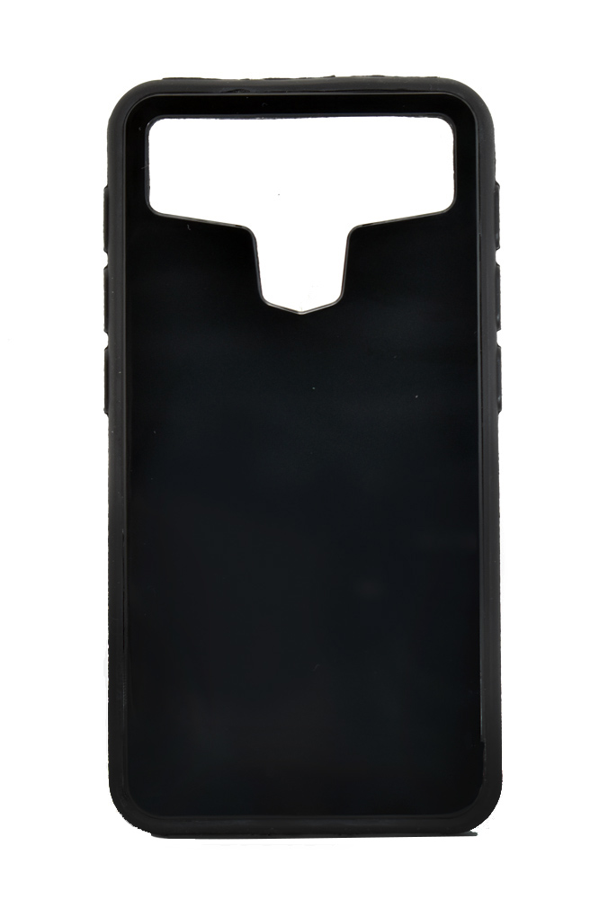 POWERTECH universal θήκη Glass TPU για smartphone έως 7 x 14.5cm, μαύρη MOB-0960