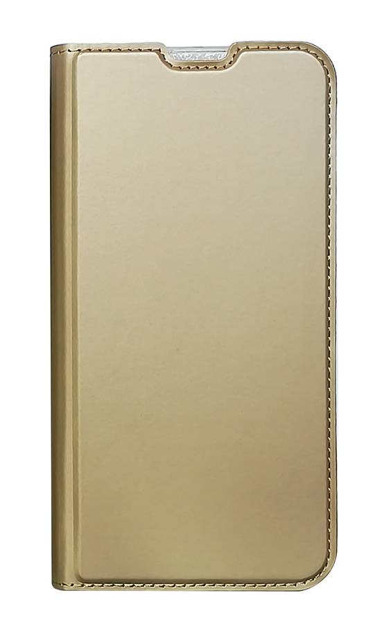 POWERTECH Θήκη Βook Elegant MOB-1453 για Samsung A70, χρυσή MOB-1453