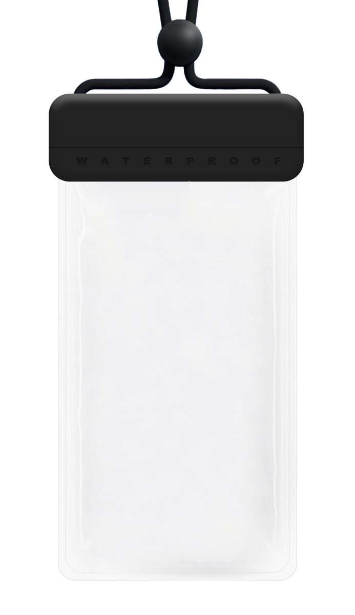 POWERTECH αδιάβροχη θήκη smartphone MOB-1978, IPX8, μαύρη MOB-1978