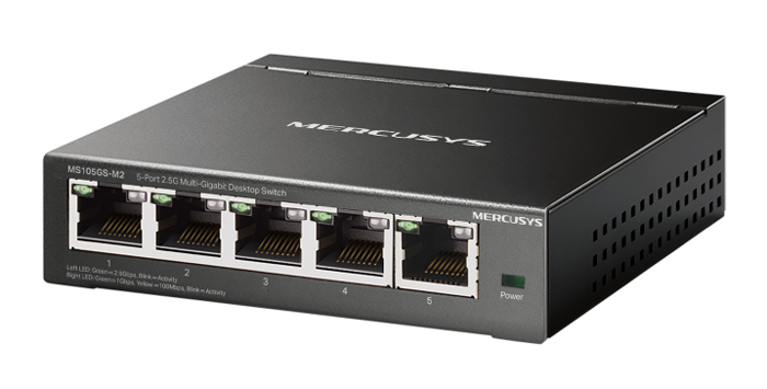 MERCUSYS desktop switch MS105GS-M2, 5x 2.5Gbps θύρες, UN/1.0 MS105GS-M2