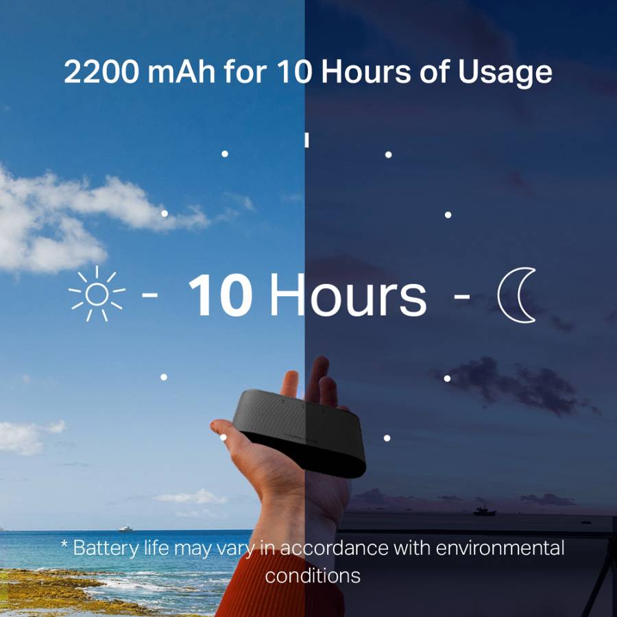 MERCUSYS router MT110, 4G LTE, WiFi 150 Mbps, 2200mAh, Ver. 2.0 MT110