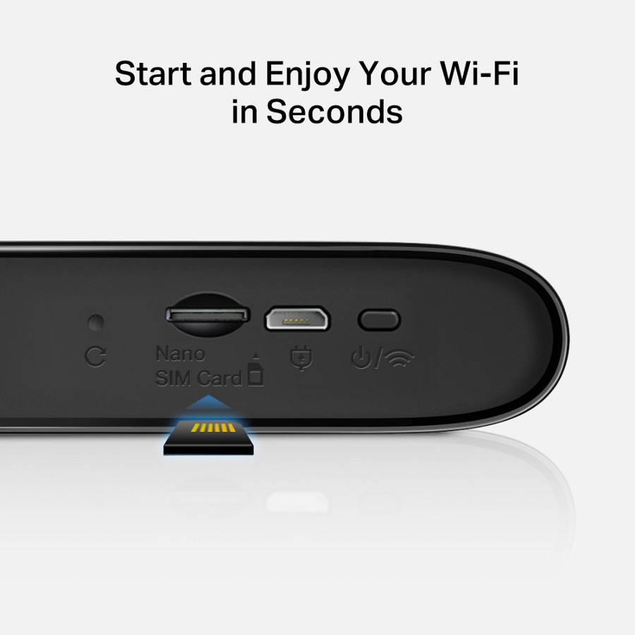 MERCUSYS router MT110, 4G LTE, WiFi 150 Mbps, 2200mAh, Ver. 2.0 MT110