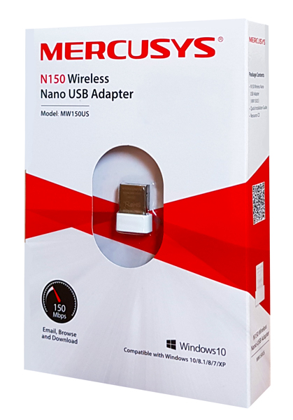 MERCUSYS ασύρματος USB αντάπτορας δικτύου MW150US, 150Mbps, Ver. 2 MW150US