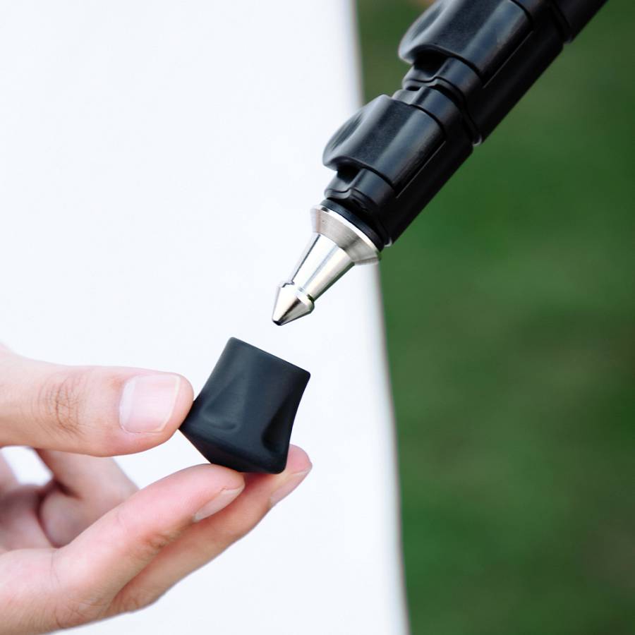 FOTOPRO μονόποδο φωτογράφισης N-155, πτυσσόμενο έως 155cm, έως 2kg, μαύρο N-155