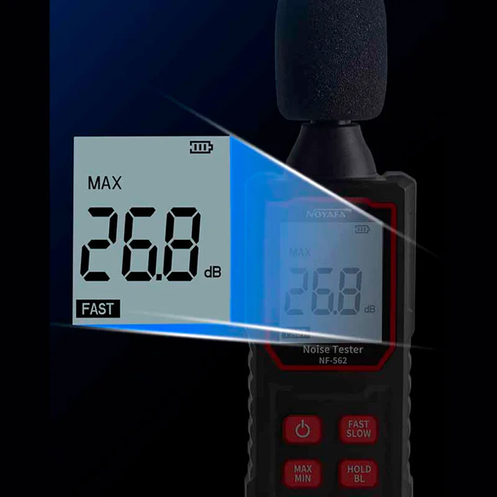 NOYAFA ψηφιακό ντεσιμπελόμετρο NF-562, 30-130dB NF-562