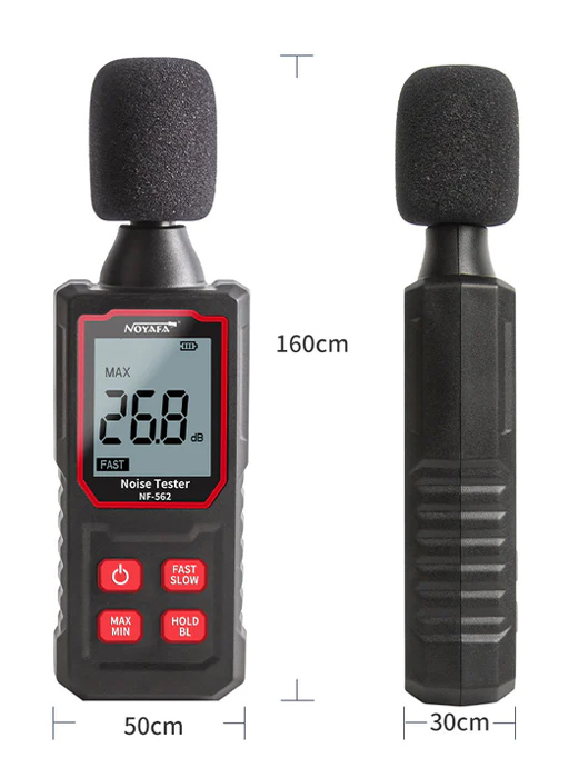 NOYAFA ψηφιακό ντεσιμπελόμετρο NF-562, 30-130dB NF-562