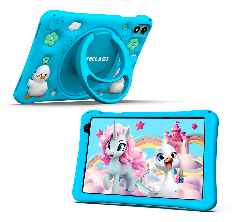 TECLAST tablet P85T Kids, 8 HD, 4/64GB, Android 14, 5000mAh, μπλε P85T-KIDS