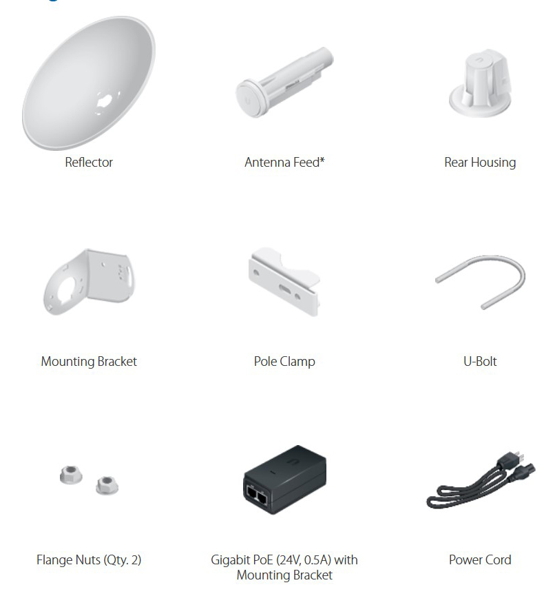 UBIQUITI UISP airMAX PowerBeam M5 400 mm Bridge, 5GHz, 25dBi PBE-M5-400