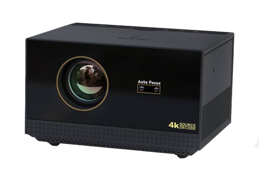 POWERTECH smart βιντεοπροβολέας PT-1243, 1080p, Android, WiFi, μαύρος PT-1243