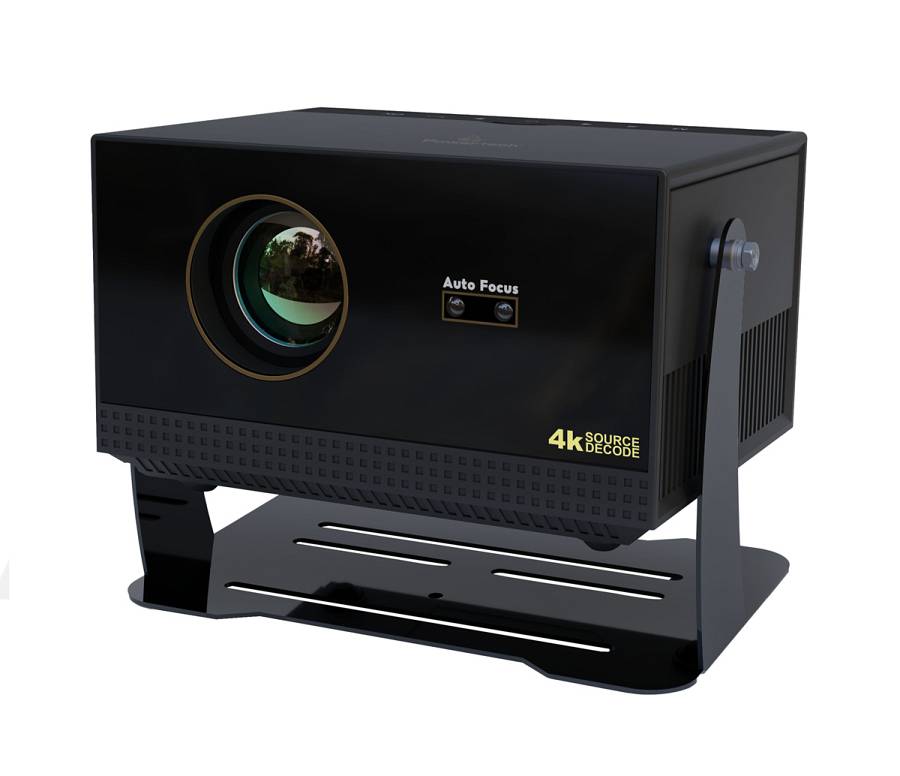 POWERTECH smart βιντεοπροβολέας PT-1243, 1080p, Android, WiFi, μαύρος PT-1243