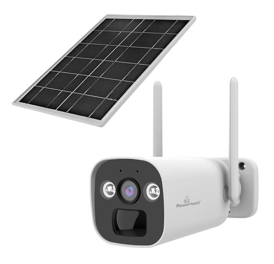 POWERTECH smart ηλιακή κάμερα PT-1335, 4MP, 4G, SD, IP66 PT-1335