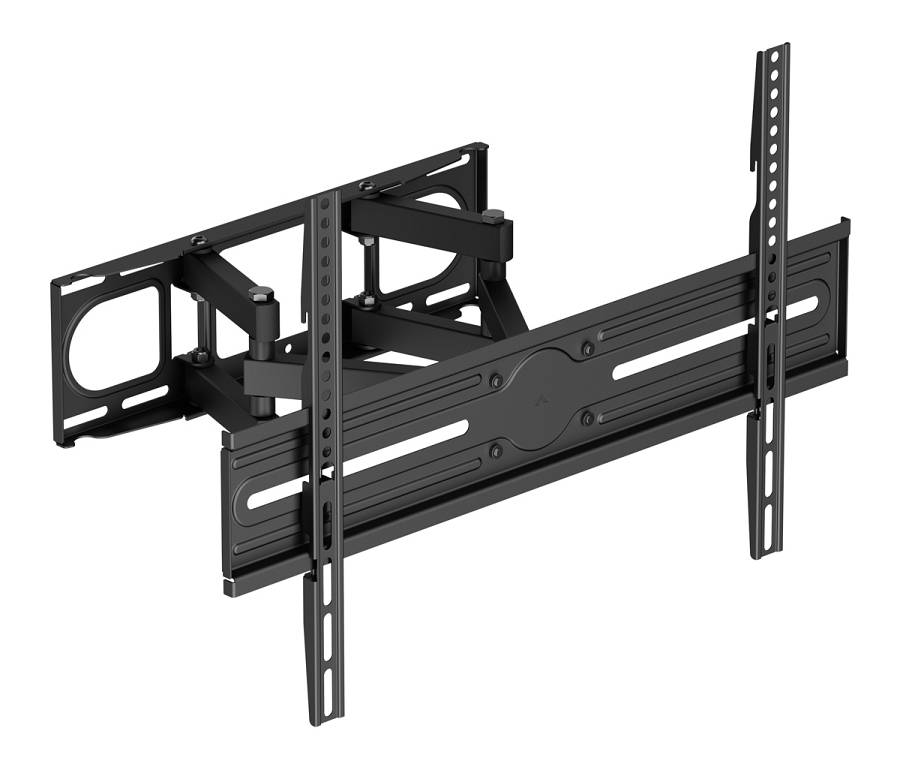 POWERTECH επιτοίχια βάση τηλεόρασης PT-1389, 37-80, έως 40kg, full motion PT-1389