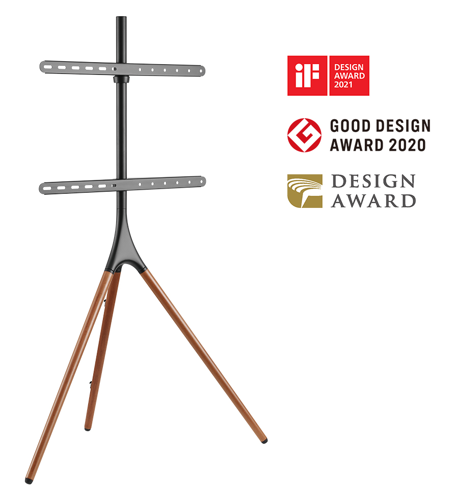 POWERTECH βάση τηλεόρασης δαπέδου PT-1400, 45-65, έως 32kg PT-1400