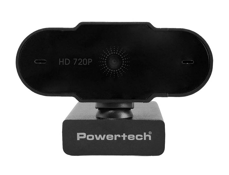POWERTECH web camera PT-1426, 0.9MP, 720p HD, fixed εστίαση, 1.5m, μαύρη PT-1426