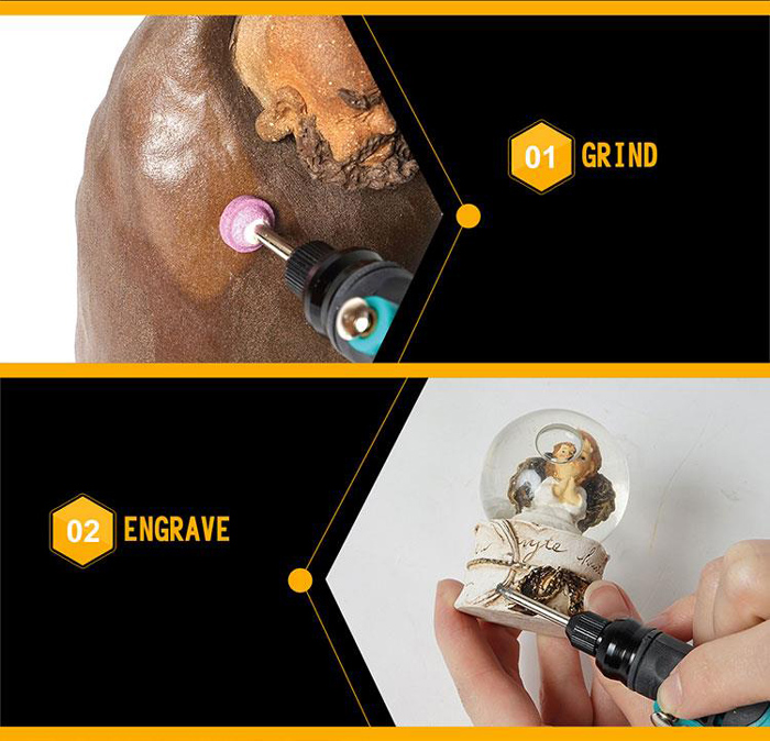 PROSKIT περιστροφικό πολυεργαλείο PT-5205U, 3.7V, 600mah, έως 15000rpm PT-5205U