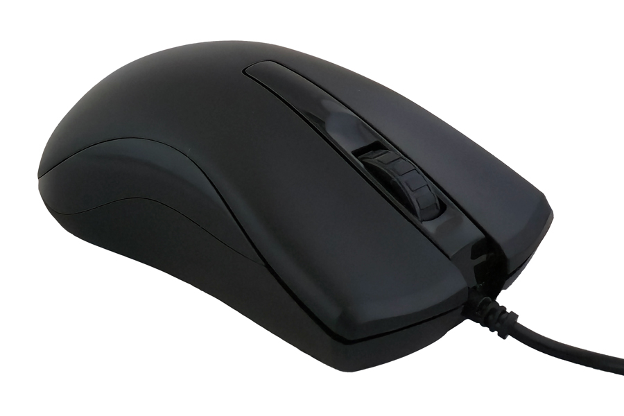 POWERTECH ενσύρματο ποντίκι PT-808, οπτικό, 1000DPI, μαύρο PT-808