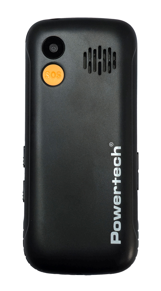 POWERTECH κινητό τηλέφωνο Sentry Eco II, 2.31, dual SIM, με κάμερα, μαύρο PTM-39