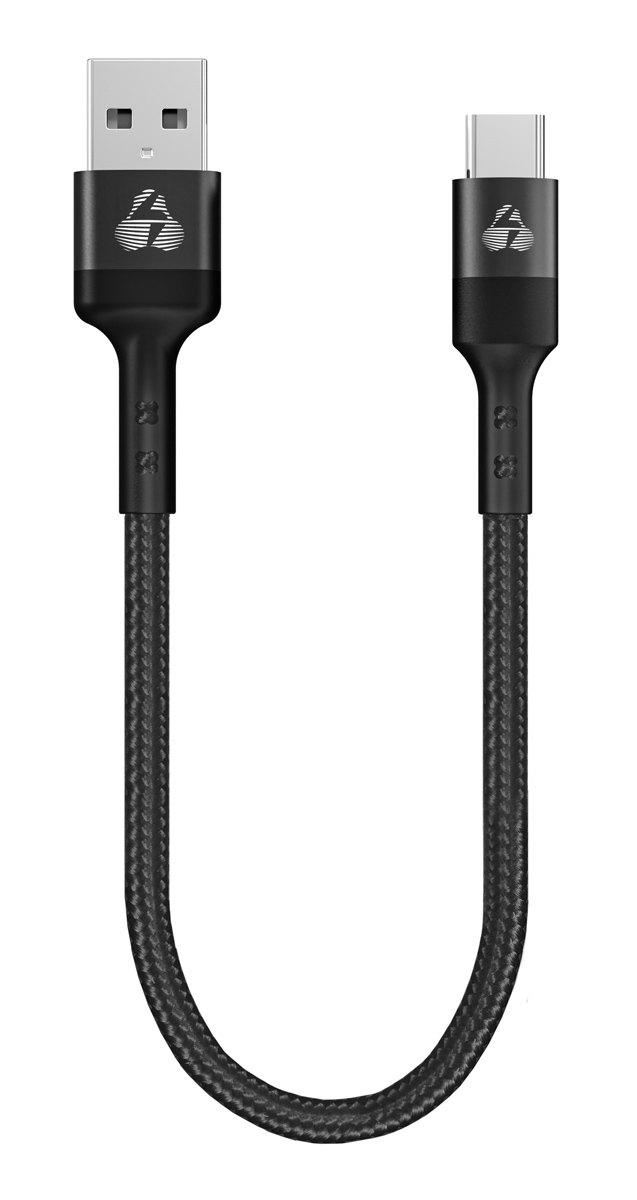 POWERTECH καλώδιο USB-C σε USB PTR-0166, 60W, 480Mbps, 25cm, μαύρο PTR-0166