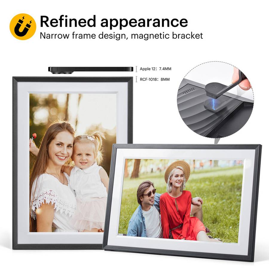 KODAK ψηφιακή κορνίζα RCF-1018 με 10.1 οθόνη αφής, 1+32GB, Wi-Fi, μαύρη RCF-1018