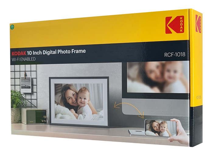 KODAK ψηφιακή κορνίζα RCF-1018 με 10.1 οθόνη αφής, 1+32GB, Wi-Fi, μαύρη RCF-1018