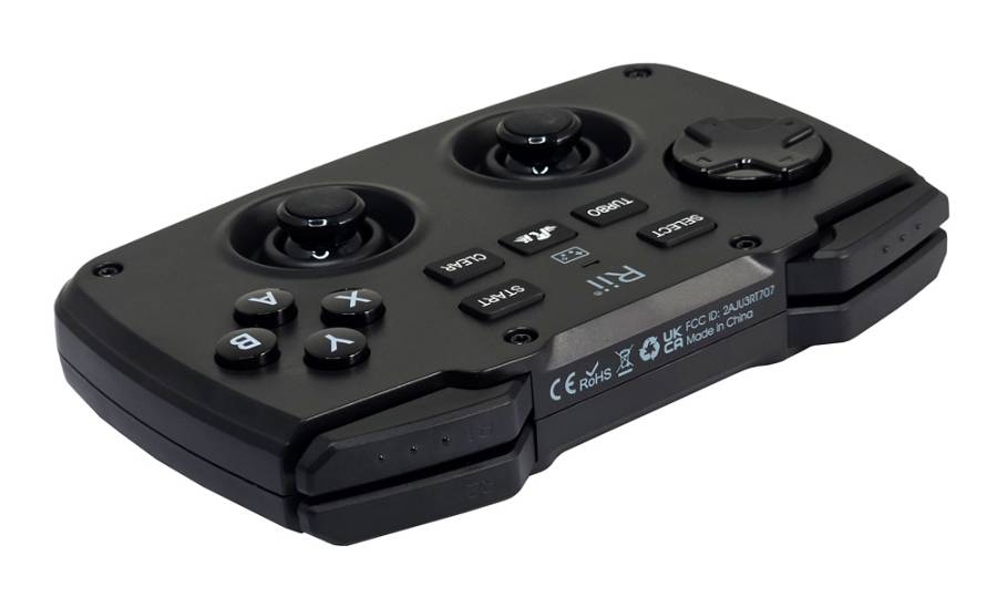 RIITEK ασύρματο gamepad & πληκτρολόγιο RK707, backlit, 2.4GHz, μαύρο RT-RK707