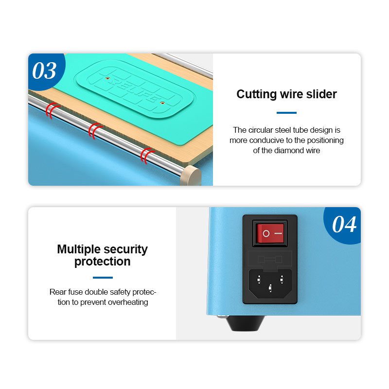 SUNSHINE διαχωριστής LCD οθόνης S-918L για επισκευές κινητών, 400W S-918L