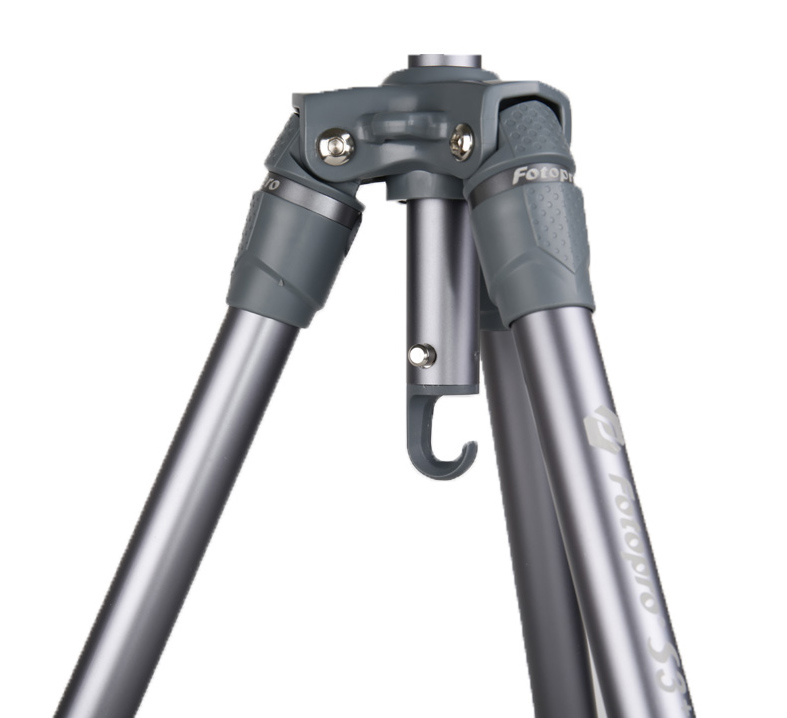 FOTOPRO τρίποδο φωτογράφισης S3 Lite, πτυσσόμενο έως 127cm, έως 2.5kg, γκρι S3-LITE