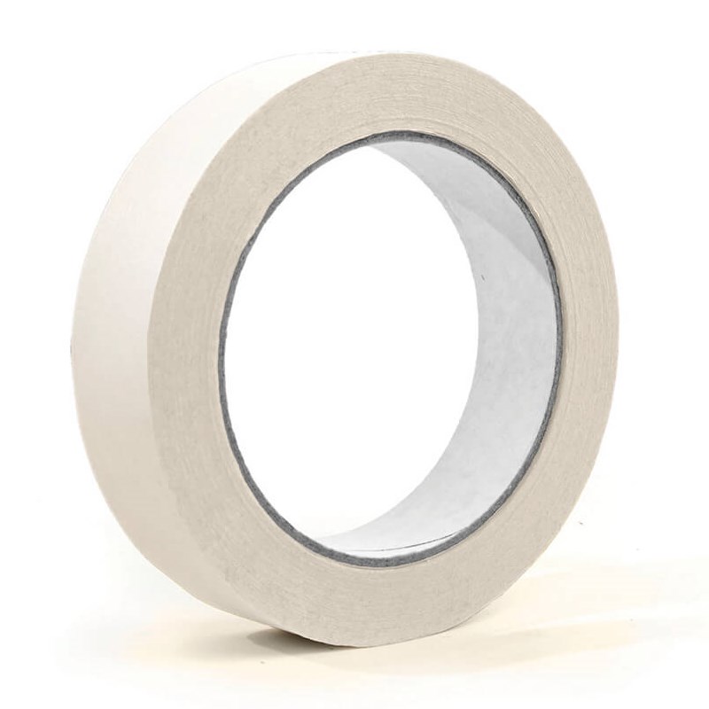 SELLOPLAST Χαρτοταινία Masking 60°C Λευκή SEL-026 19mm, 40m, 4τμχ SEL-026