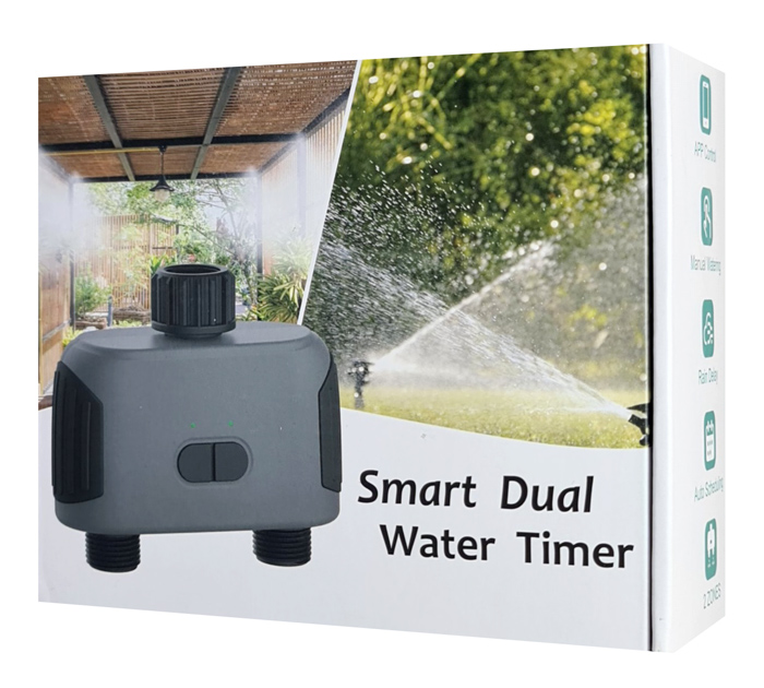 INHOCON smart προγραμματιστής ποτίσματος SGW02 2 θέσεων, Bluetooth, IP55 SGW02