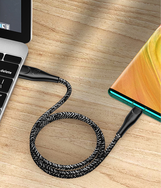 USAMS καλώδιο USB-C σε USB US-SJ392, 2A, 1m, μαύρο SJ392USB01