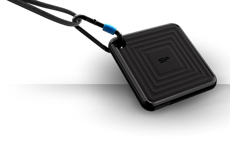 SILICON POWER εξωτερικός SSD PC60, 2TB, USB 3.2, 540-500MB/s, μαύρος SP020TBPSDPC60CK