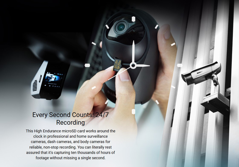 SILICON POWER κάρτα μνήμης microSDHC High Endurance, 32GB, Class 10 UHS-I U3 A1 V30 SP032GBSTHDV3V1HSP