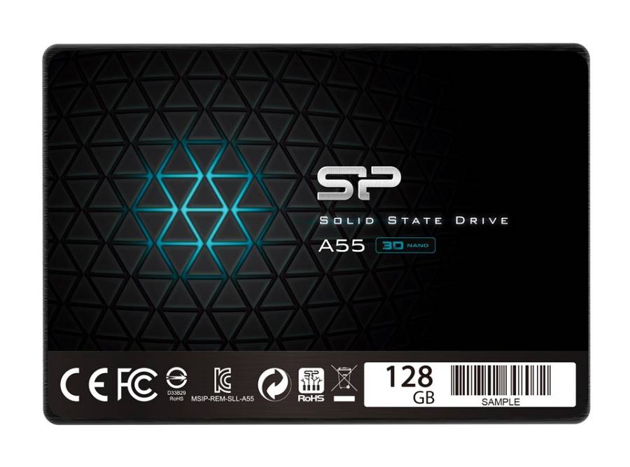 SILICON POWER SSD A55 128GB, 2.5, SATA III, 460-360MB/s, 7mm SP128GBSS3A55S25