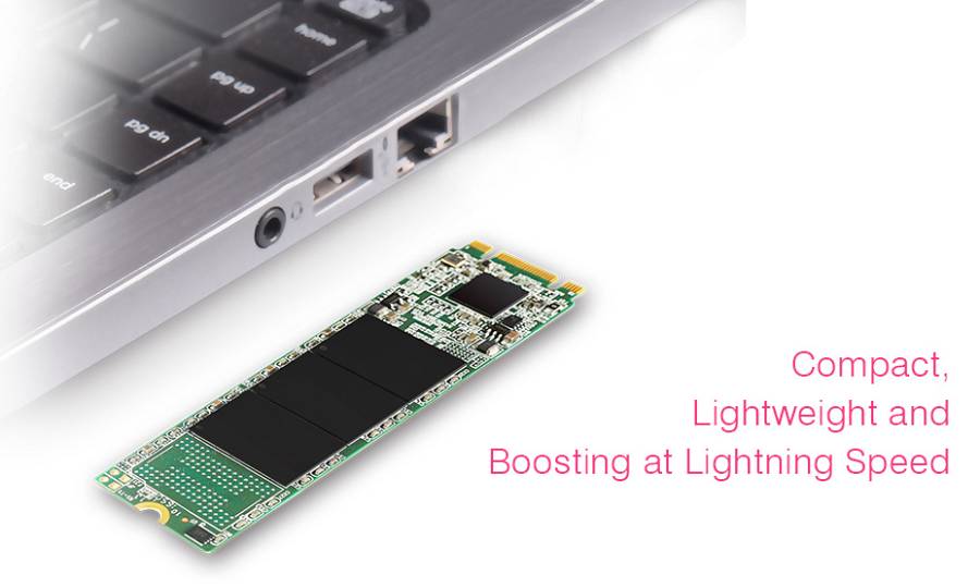 SILICON POWER SSD A55, 512GB, M.2 2280, SATA III, 560-530MB/s SP512GBSS3A55M28