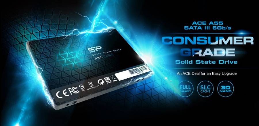 SILICON POWER SSD A55 512GB, 2.5, SATA III, 500-450MB/s, 7mm SP512GBSS3A55S25