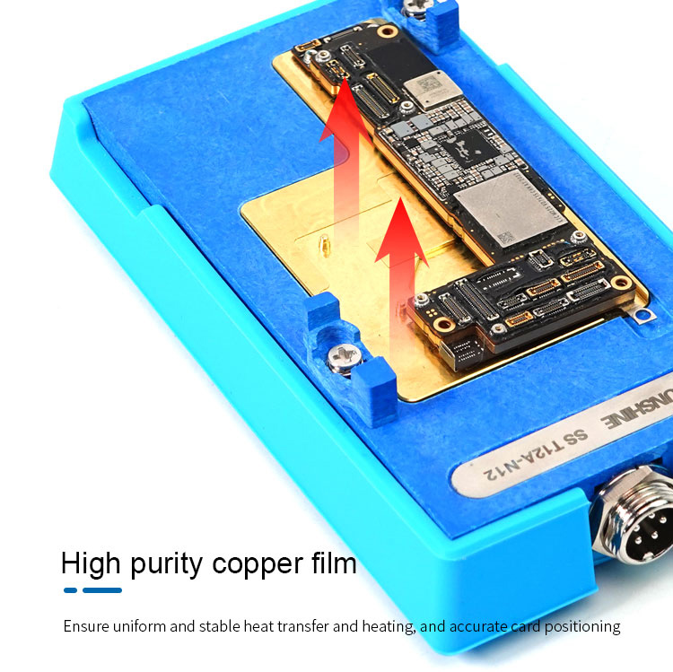 SUNSHINE βάση motherboard SS-T12A-N12 για iPhone 12 series, θερμαινόμενη SS-T12A-N12
