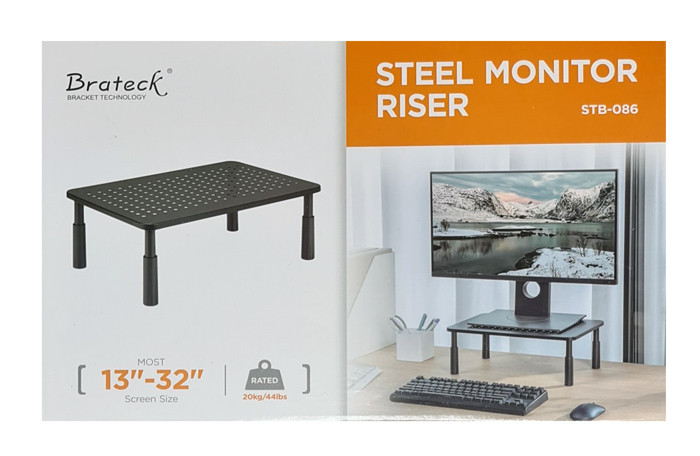 BRATECK επιτραπέζια βάση οθόνης/laptop STB-086, 13-32, έως 20kg STB-086