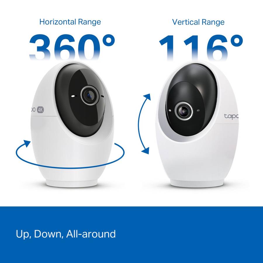 TP-LINK smart camera Tapo C260, 4K, WiFi, two-way audio, Pan/Tilt , Ver. 1.0 TAPO-C260