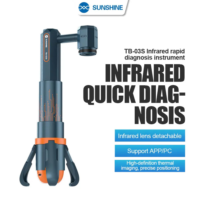 SUNSHINE κάμερα θερμικής απεικόνισης TB-03S, -20 έως 550 °C TB-03S