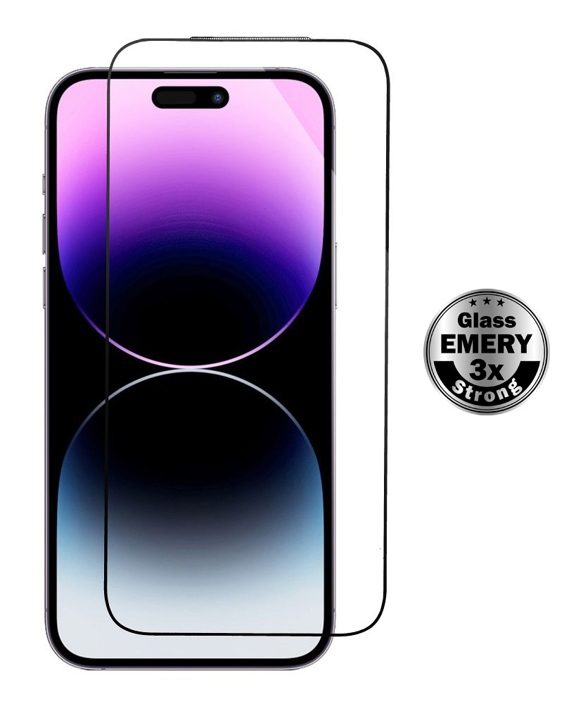 POWERTECH tempered glass Emery 5D TGC-0795 για iPhone 17 Pro, full glue TGC-0795