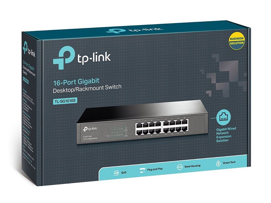 TP-LINK Desktop Switch TL-TL-SF1024D, 10/100Mbps, 24 Θύρες, Ver. 3.0 TL-SF1024D
