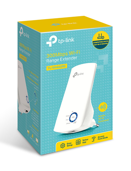 TP-LINK TL-WA850RE 300Mbps Universal WiFi Range Extender, Ver. 7.0 TL-WA850RE