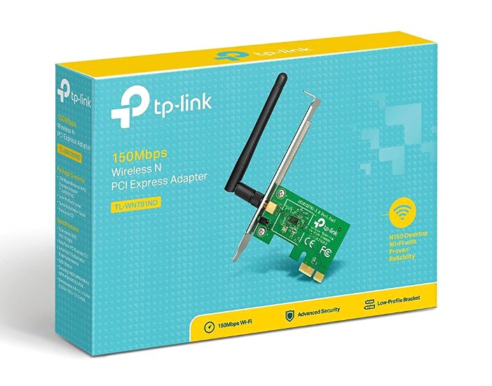 TP-LINK Ασύρματο N PCI Adapter TL-WN781ND, 150Mbps, WPA/WPA2, Ver. 1.0 TL-WN781ND