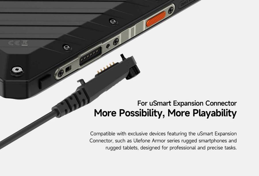 ULEFONE ενδοσκοπική κάμερα E01 για uSmart βύσμα, 1MP, IP67 USMART-E01