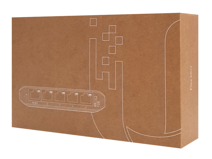 UBIQUITI UniFi Switch USW-Flex-Mini, 5-Port Gigabit, 10/100/1000 Mbps USW-FLEX-MINI