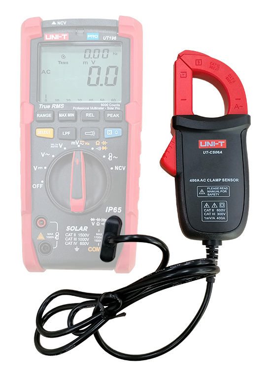 UNI-T αμπεροτσιμπίδα πολυμέτρου UT-CS06A, 400A AC UT-CS06A
