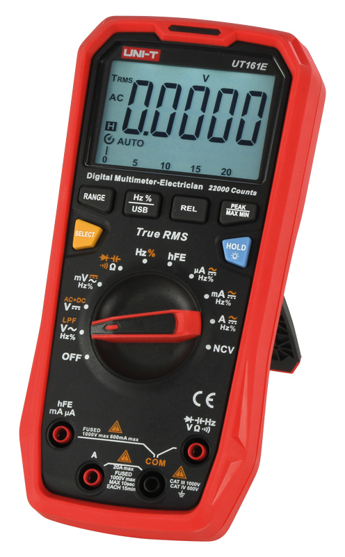 UNI-T ψηφιακό πολύμετρο UT161E, 1000V AC/DC, NCV, True RMS UT161E
