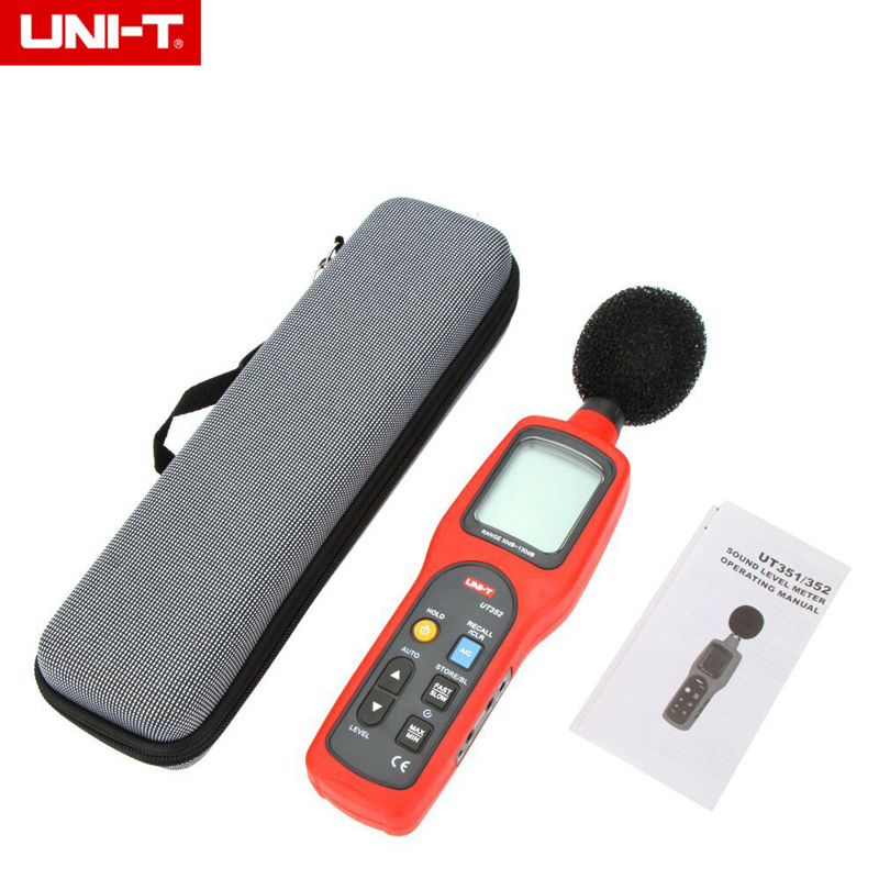 UNI-T ψηφιακό ντεσιμπελόμετρο UT352, 30-130dB UT352